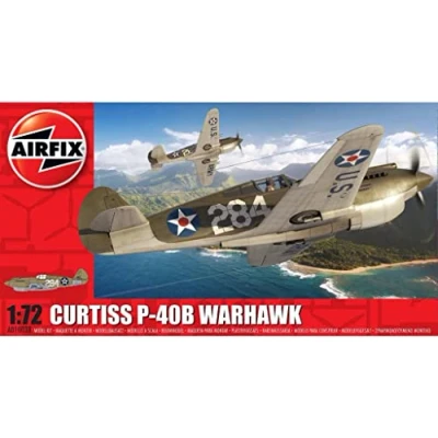 Abbildung von Curtiss P 40B Warhawk Modellbausatz