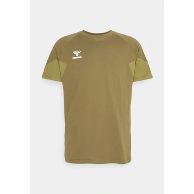 Abbildung von Hummel Travel Tshirt print, Herren, Größe: Small, Military olive