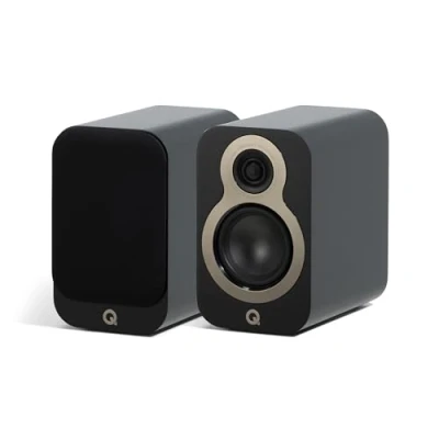 Abbildung von Q Acoustics Q3010c Paarpreis, Regallautsprecher (schwarz)
