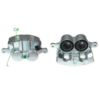 Abbildung von BUDWEG CALIPER 344472 Bremssattel HYUNDAI: H 1 Travel, Cargo