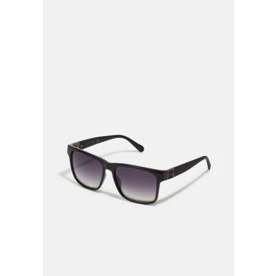 Abbildung von Guess Unisex Sonnenbrille, Größe: 58, Shiny black/green mirror
