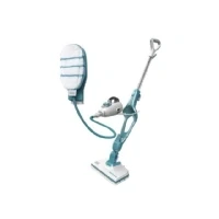 Abbildung von Black &amp; Decker 9IN1 Steam mop, 0,5 l, Türkis, Weiß, 6 m, 1300 W, Harter Boden