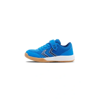 Abbildung von Hummel Multiplay FLEX VC JR Trainingsschuh für Kinder, Größe: 38, Blue white Schuhe