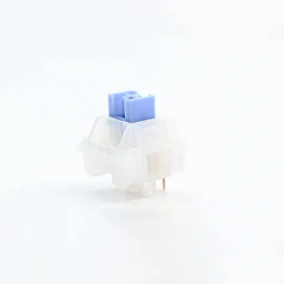 Abbildung von DucKey Outemu Jade Switch, Linear/Clicky/Silent Tactile Lubed RGB 5Pin MX Schalter Für Mechanische Tastatur (Color : Clicky Blue Jade, Size 70Pcs)