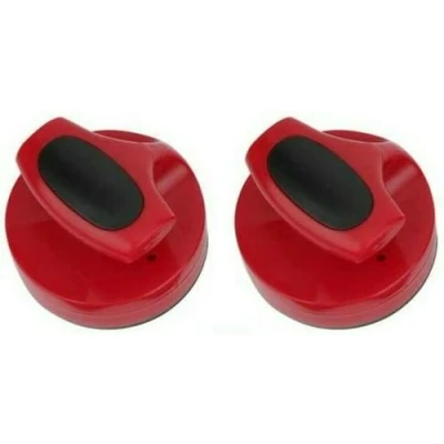 Abbildung von Pegasi Airhockey Pusher 96mm Deluxe Rot 2Stk.