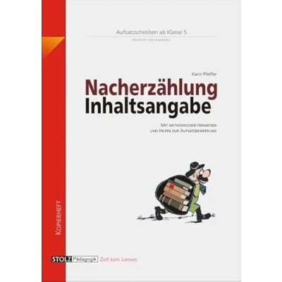Abbildung von Nacherzählung und Inhaltsangabe: Lernwerkstatt Aufsatz für die SEK