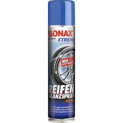 Abbildung von SONAX XTREME ReifenGlanzSpray Wet Look (400 ml) für langanhaltenden satten Tiefenglanz und gleichzeitiger Pflege Art Nr. 02353000
