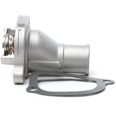 Abbildung von METZGER 4006034 Kühlwasserthermostat 87 mit Dichtung Aluminium FIAT: Punto I Schrägheck, Panda II LANCIA: Y, Y10