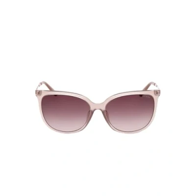 Abbildung von Guess Sonnenbrille Shiny beige / gradient brown, Damen, Größe: 59, brown