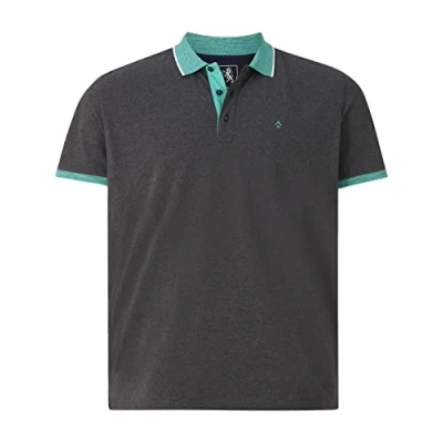 Abbildung von Charles Colby EARL Cinnak Poloshirt, Herren, Größe: XXL, Dunkelgrau melange
