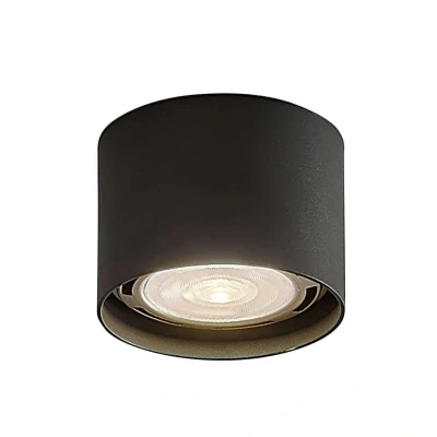 Abbildung von Arcchio Deckenstrahler Mabel, Ø 12 cm, grau, Metall, GU10