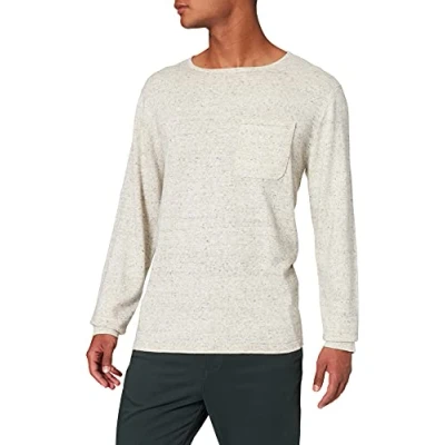 Abbildung von Jack &amp; Jones Herren JORETHAN Knit Crew Neck BLK Pullover, Dark Grey Melange, M