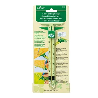 Abbildung von Clover 5 in 1 Schiebelehre, Plastic, 6&quot;, c1