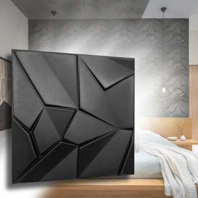 Abbildung von IKHEMalarka 3D Wandpaneel aus Polystyrol Styropor XPS 4m²/16 Stück, BxL: 50,00x50,00 cm, 0,25 qm, (16 tlg) Paneelen für Decke oder Wand