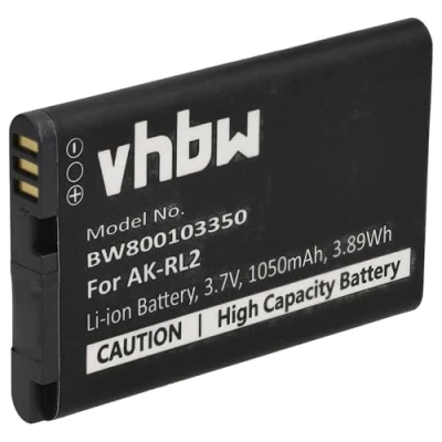 Abbildung von vhbw 1x Akku kompatibel mit Emporia Talk Comfort Plus Handy Smartphone Senioren Telefon (1050 mAh, 3,7 V, Li Ion) Ersatz für AK RL2