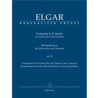 Abbildung von Konzert in e Moll für Violoncello und Orchester op. 85: Klavier