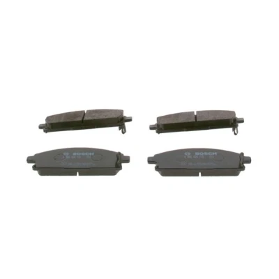 Abbildung von BOSCH 0 986 424 715 Bremsbelagsatz Low Metallic mit akustischer Verschleißwarnung Montageanleitung NISSAN: X Trail, Pathfinder 2, TERRANO 2