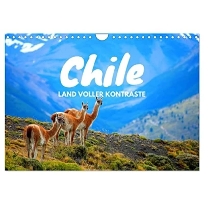 Abbildung von Chile Land voller Kontraste (Wandkalender 2025 DIN A4 quer), CALVENDO Monatskalender