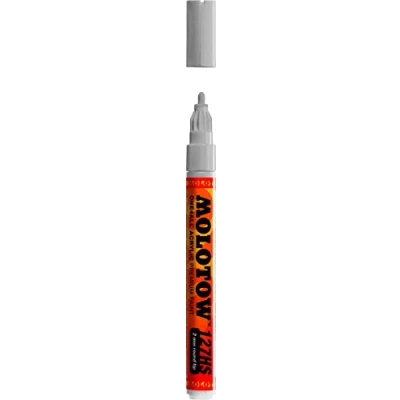 Abbildung von Molotow Permanentmarker One4All 127 HS nachfüllbar 2mm graublau hell