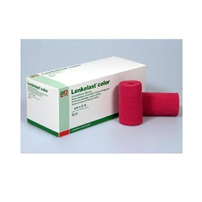 Abbildung von Lenkelast Color Mittelzugb.8 cmx5 m rot 10 St