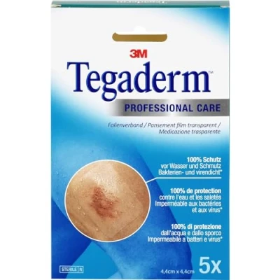 Abbildung von Tegaderm 3M Film 4,4x4,4 cm 1622NP 5 St