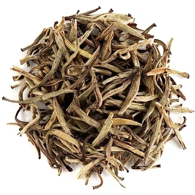 Abbildung von Jasmin Silbernadel Tee Weißer Moli Yinzhen Jasmine Silver Needle Jasmintee Bio Grüne Grüner Yasmin Blüte Silbernadeltee Weisser