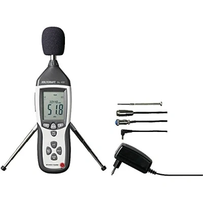 Abbildung von VOLTCRAFT Schallpegelmesser SL 451 30 130dB 31,5Hz 8kHz