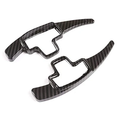 Abbildung von ABS Lenkrad Schaltwippe für Benz A B E GLA GLK GL SLK R ML Klasse W176 W246 W212 X204 X166 Zubehör (Kohlefaser) 2 Stück
