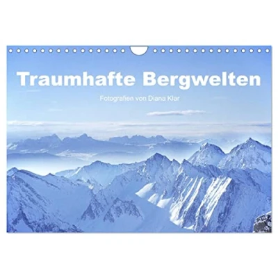 Abbildung von Traumhafte Bergwelten (Wandkalender 2025 DIN A4 quer), CALVENDO Monatskalender