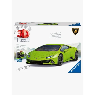 Abbildung von Ravensburger 3D Puzzle Lamborghini Huracán EVO Verde, 108 Puzzleteile, FSC® schützt Wald weltweit