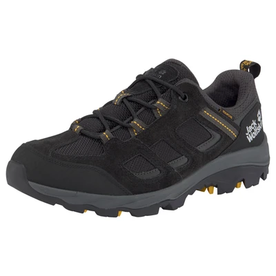 Abbildung von Jack Wolfskin VOJO 3 Texapore LOW Hikingschuh, Herren, Größe: 41, Black/burly yellow Schuhe