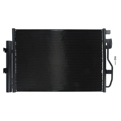 Abbildung von NRF EASY FIT 350044 Klimakondensator mit Dichtungen Trockner 11,8 8,8 Aluminium 560 OPEL: Mokka / X, CHEVROLET: Trax