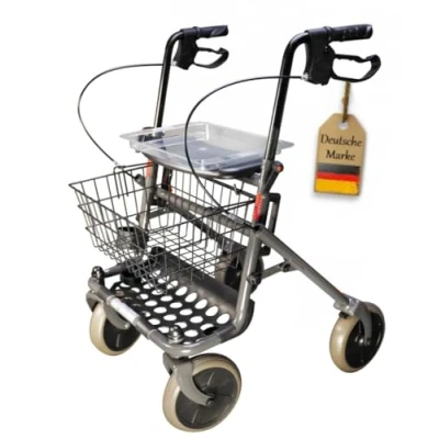 Abbildung von FabaCare Rollator Standardrollator Gehwagen für Senioren Actimo Basic