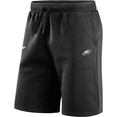 Abbildung von Fanatics NFL Philadelphia Eagles Primary Logo Fleece Shorts Farbe Schwarz, Größe L
