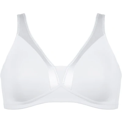 Abbildung von Naturana SOFT MIT Glanzband Triangel BH, Damen, Größe: 90C, Weiss