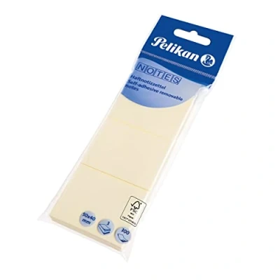 Abbildung von Pelikan 200048 Notes, selbstklebend, 40 x 50 mm, 3 100 Blatt, Gelb