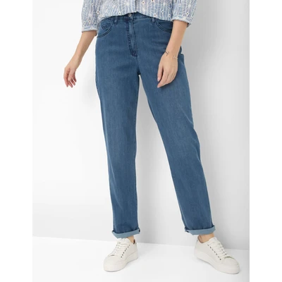 Abbildung von BRAX Style Corry Jeans Straight Leg, Damen, Größe: 44xS, Stoned slightly used