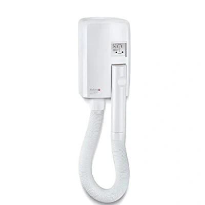 Abbildung von Valera Hotello Shaver Wandhaartrockner mit Rasiersteckdose, 1200 Watt, Farbe Weiß