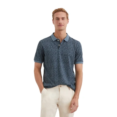 Abbildung von Marc O&#039;Polo Regular Poloshirt Multi storm, Herren, Größe: Large, storm