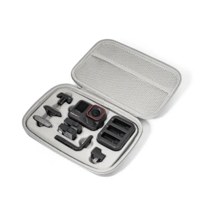 Abbildung von Insta360 Tragbare Tasche für Ace, Ace Pro, Pro 2, Stofffutter, stoßfest und Kratzfest, Grau