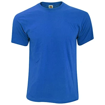 Abbildung von Fruit of the Loom Herren T Shirt Original 61 082 0 Royal L
