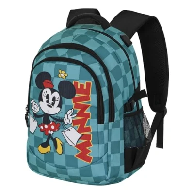 Abbildung von Minnie Maus Indigo Plus Running Rucksack, Türkis, 34 x 46 cm, Kapazität 32 L