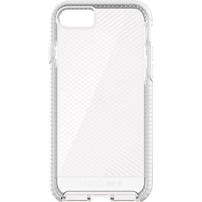 Abbildung von Tech21 Evo Check Schutzhülle für Apple iPhone 7 / 8 Transparent/Weiß