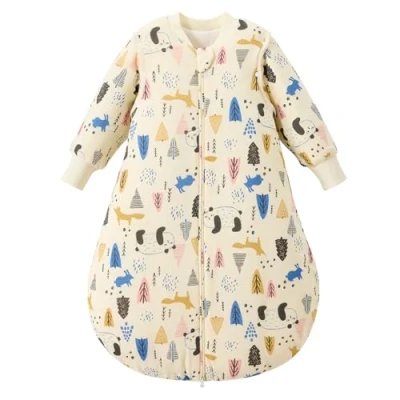 Abbildung von Duomiaomiao 3.5Tog Schlafsack Baby, 100% Baumwolle Baby Winter, Mädchen Neugeboren, Jungen Schlafsack, Warmer Neugeborene Kinder(85)