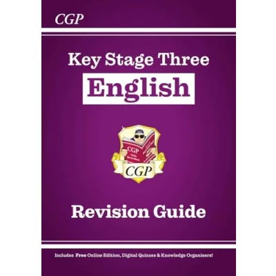 Abbildung von KS3 English Revision Guide (with Online Edition, Quizzes and Knowledge Organisers) (CGP Guides)