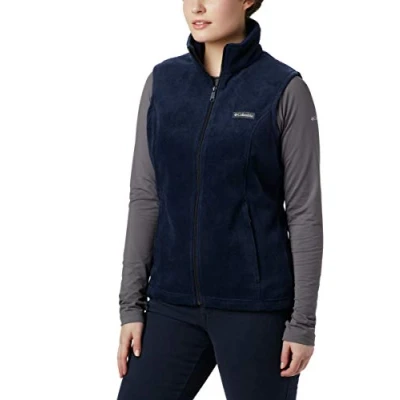 Abbildung von Columbia Damen Benton Springs Vest Fleece Weste, Dunkel Nachtaktiv, XS/Zerlich