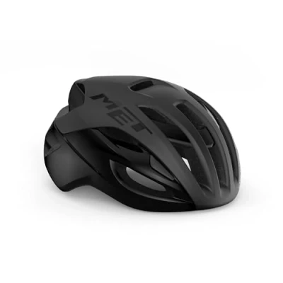 Abbildung von MET Unisex Adult Rivale Renradhelm, Black Matt Glossy, L