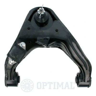 Abbildung von OPTIMAL G6 2271 Querlenker mit Trag /Führungsgelenk, Gummilager Vorderachse rechts, oben Stahlblech MITSUBISHI: L200 / Triton V Pickup
