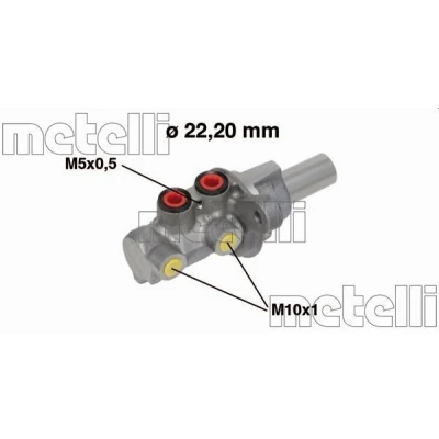 Abbildung von METELLI 04 0684 Bremszylinder 26,80 VOLKSWAGEN: LT 28 35 I Kastenwagen, Bus, Pritsche / Fahrgestell