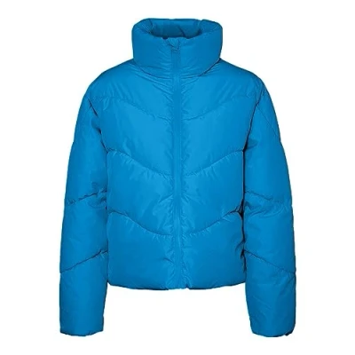 Abbildung von Vero Moda Vmwave Short Winterjacke, Damen, Größe: Large, French blue